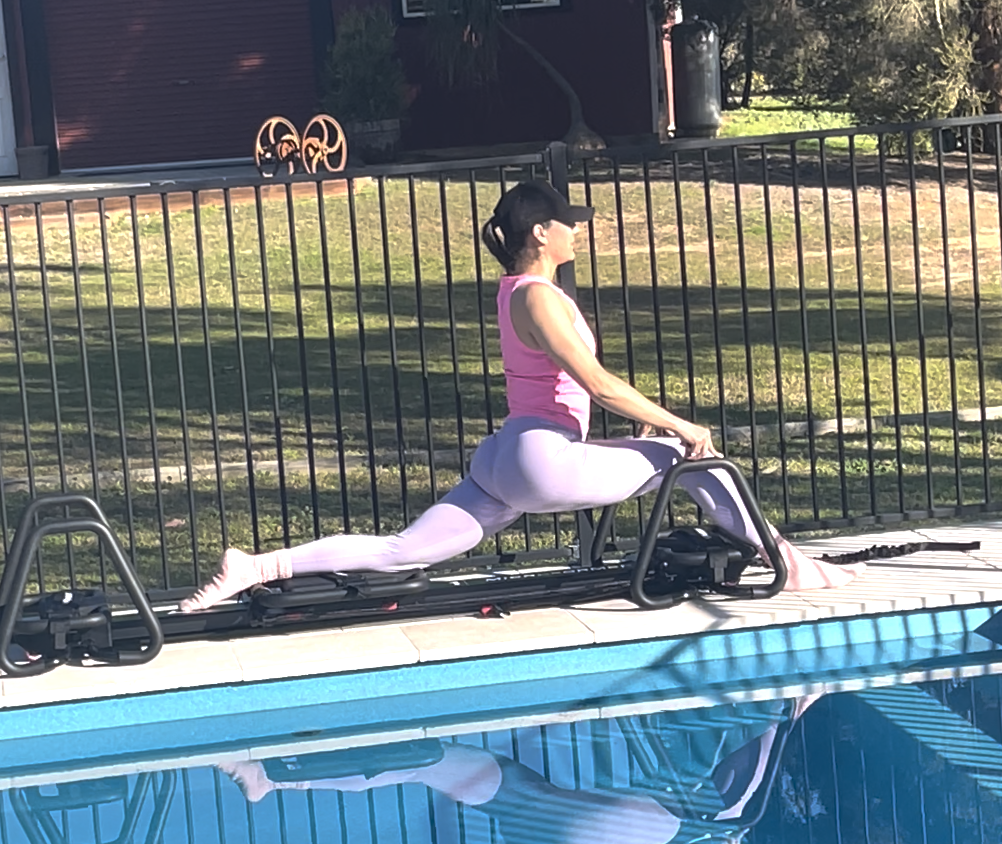 Poolside workout