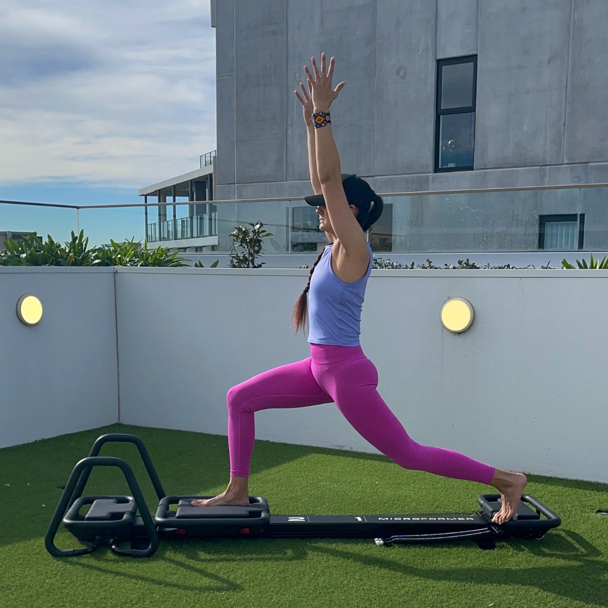 Rooftop deck workout
