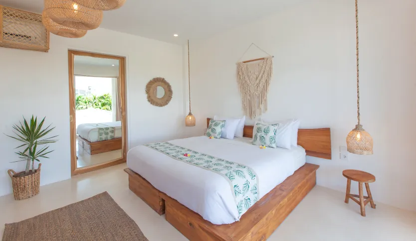 Beautifully designed bedroom interior